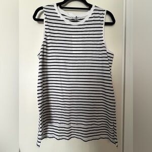 Zara Black and White Striped Tank Top - NWT!